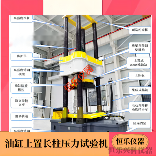 呼和浩特2000吨大型长柱试验机